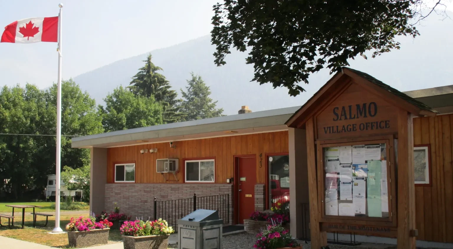Village of Salmo City Hall, the Village Office
