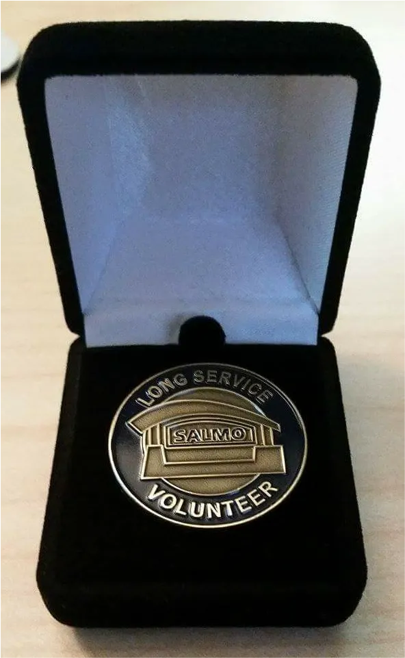Volunteer long service award